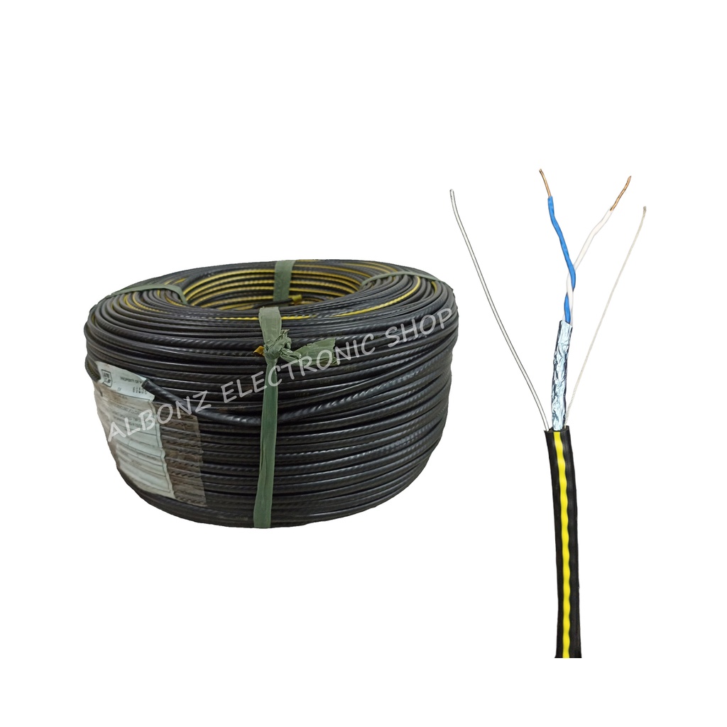 Drop Wire Compact Shielded Twisted Dropwire AWG #22 / 2c | Shopee ...