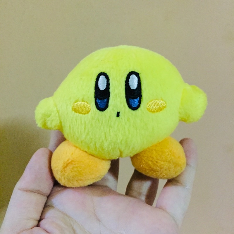 Rare Yellow Kirby mini plush | Shopee Philippines