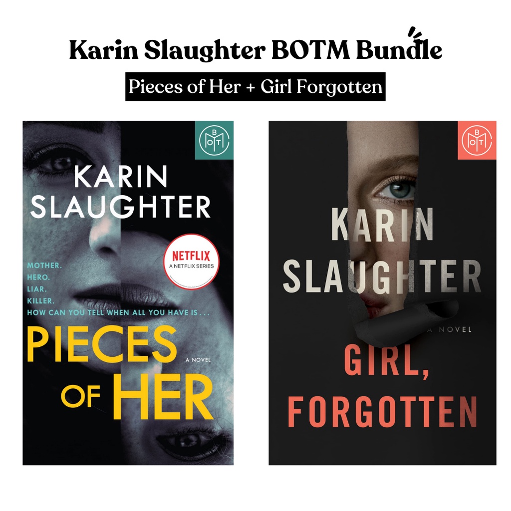 Karin Slaughter BOTM Bundle Pieces of Her + Girl (BOTM Hard