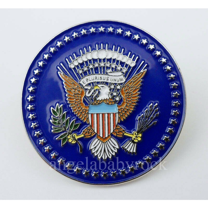 Mini US Seal Of The President Pin Insignia Badge Brooch US BADGE -0104 ...
