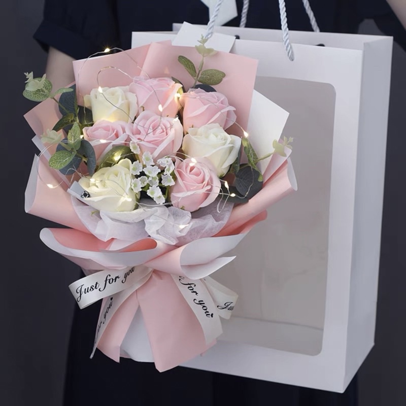 20pcs Two-Sided Wrappers Flower Bouquet Wrappers | Shopee Philippines