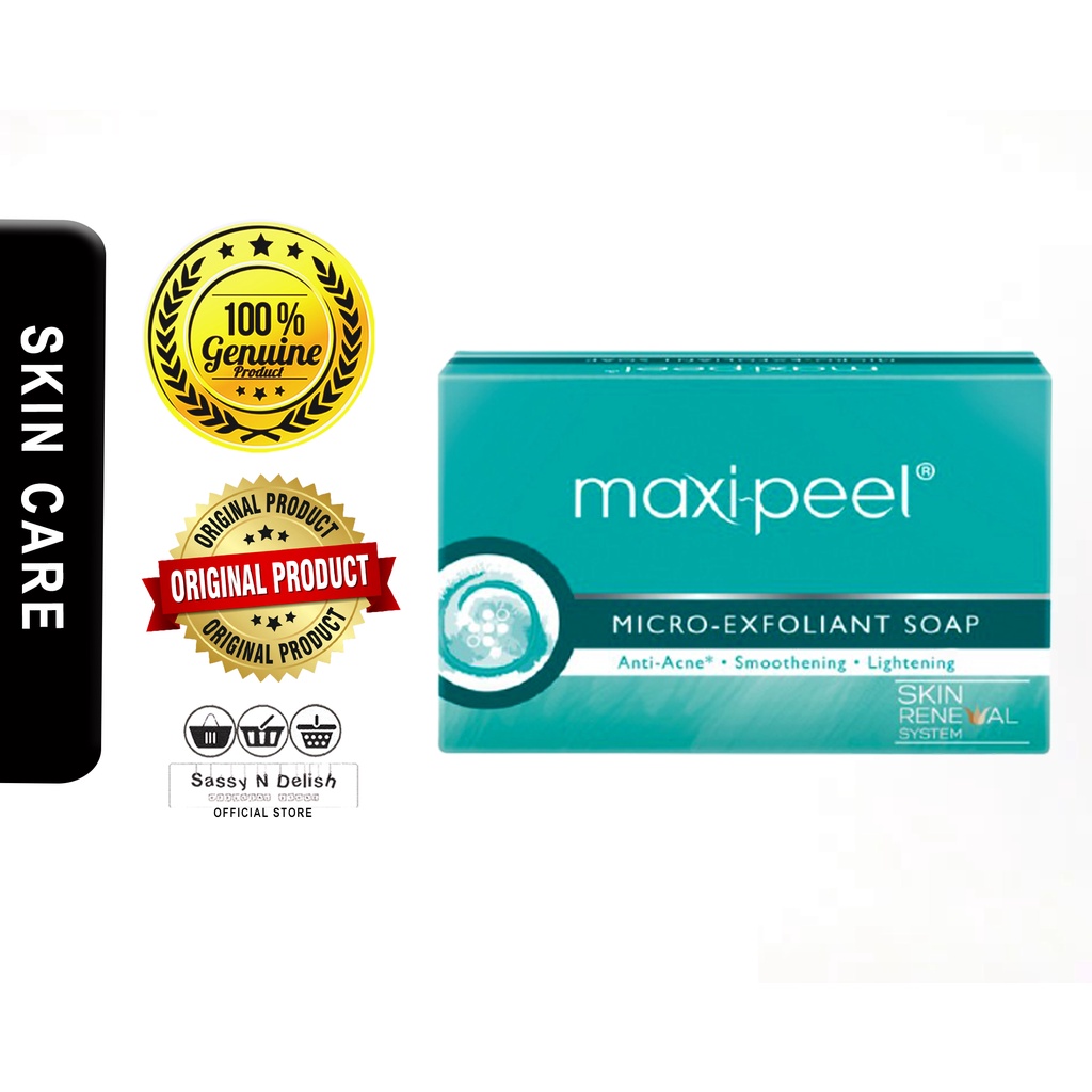 Maxi peel Micro Exfoliant Soap 125g | Shopee Philippines