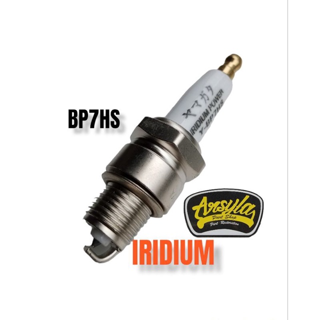 Bp7hs iridium racing spark plugs Yamaha v75 v80 Alfa champ fiz r force ...