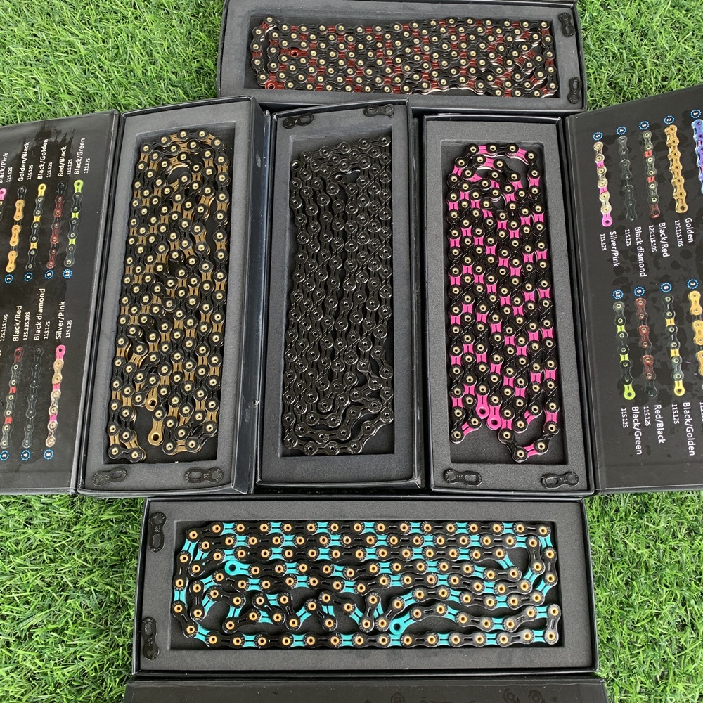 *Smartbike* SUMC Diamond Like Coating All Hollow 11 Speed Bicycle Chain