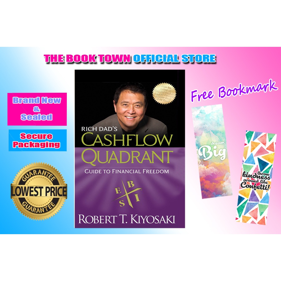 Rich Dads Cashflow Quadrant By Robert Kiyosaki Paperback Shopee