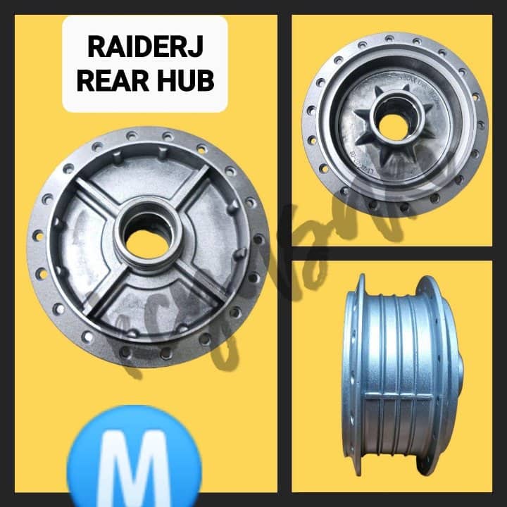 MOTORCYCLE REAR HUB RAIDER J | Shopee Philippines