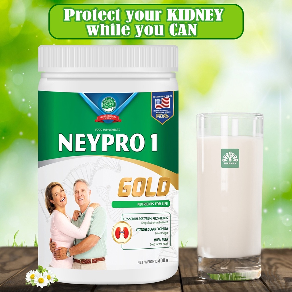 Neypro 1 Gold Colostrum Milk for Kidney Support and Treat Kidney