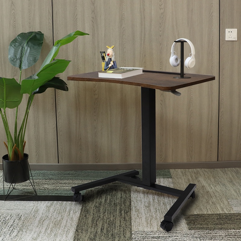 Mxtark 28 inches Pneumatic Computer Table Adjustable Height Standing ...