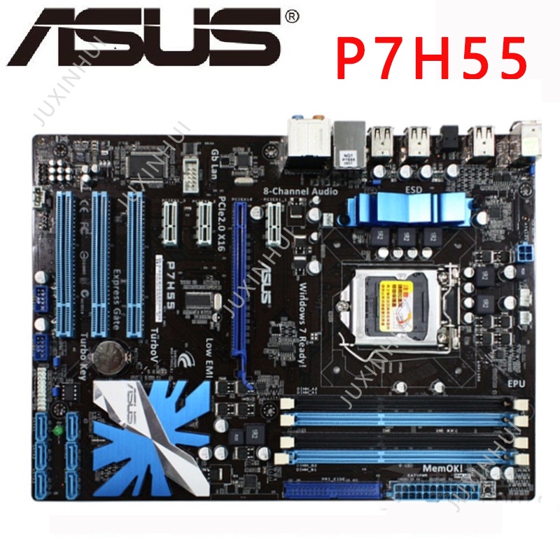 ASUS P7H55 P7H55M P7H55 LX Motherboard LGA 1156 DDR3 16GB For Intel