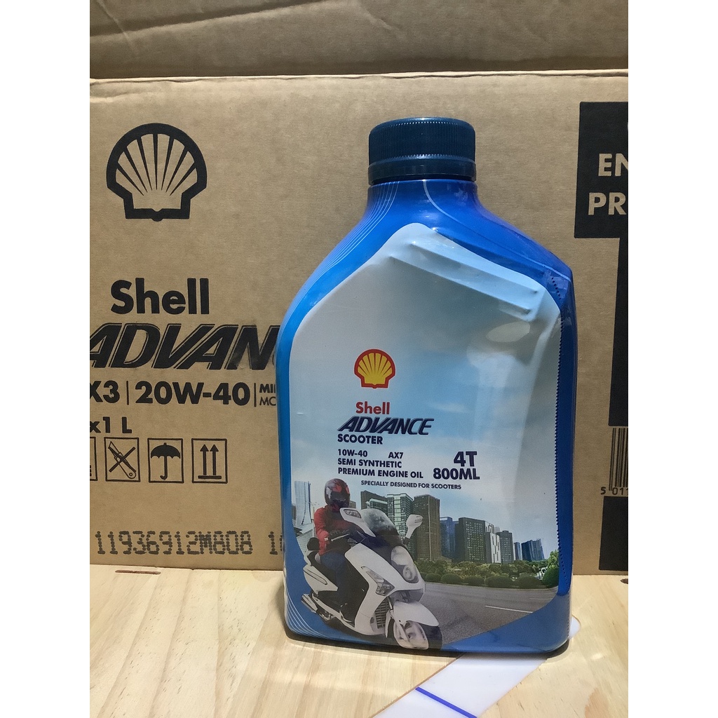 SHELL ADVANCE AX7 SCOOTER ENGINE OIL 800ML Shopee Philippines