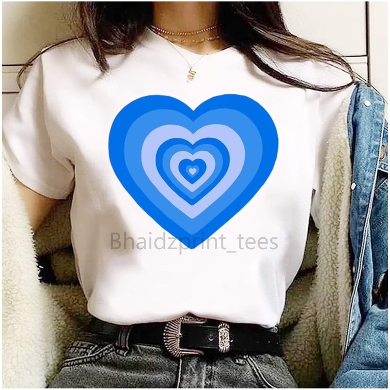 HEART GRAPHIC TEES TSHIRT DESIGNS FOR KIDS AND LADIES Shopee Philippines