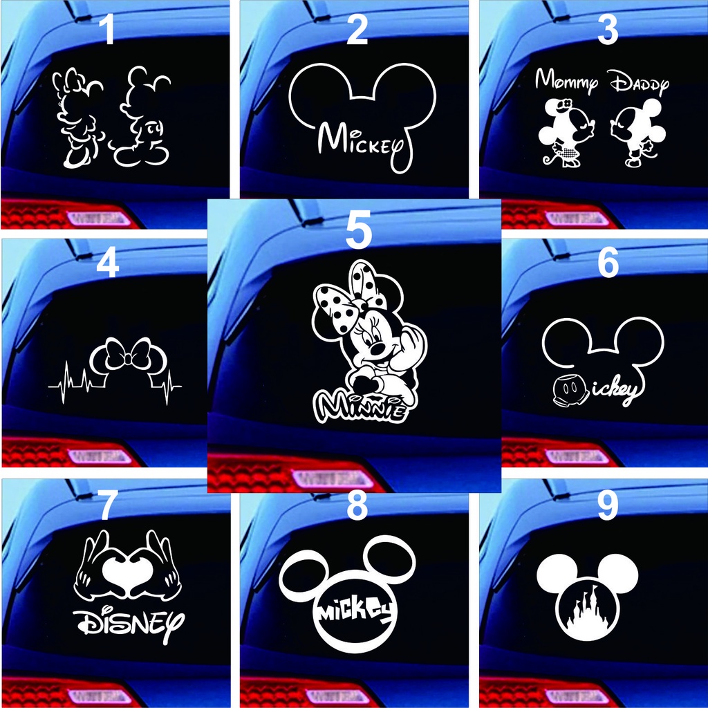 Mickey mouse Swiarm cutting stickers, many of the latest choices ...