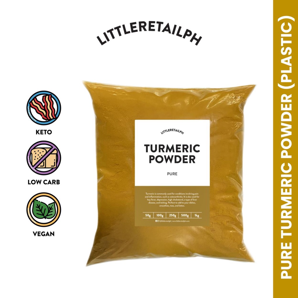 Pure Turmeric Powder (500g & 1kg) Keto and Low Carb Approved | Shopee ...