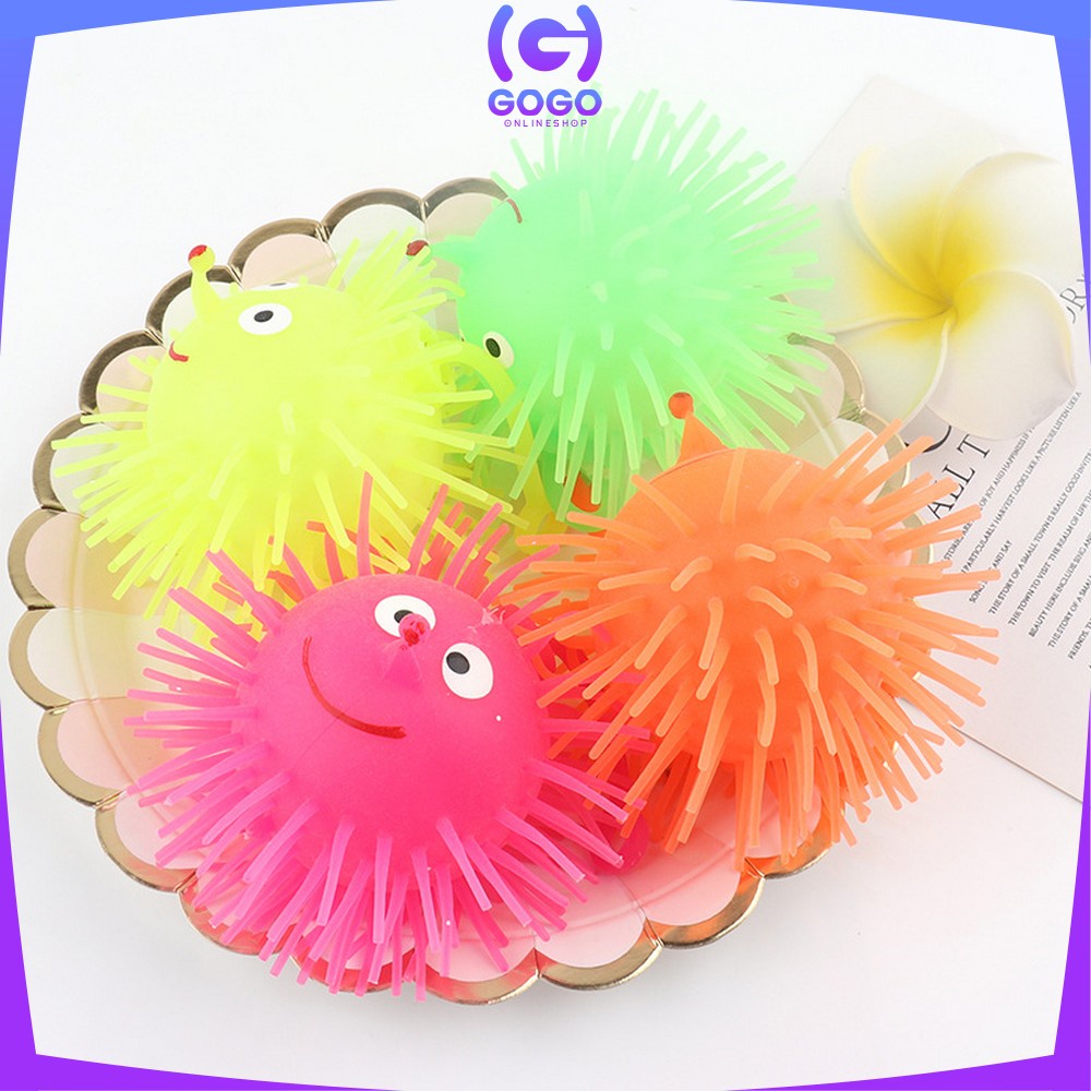 Gogom289 Children's Toy Jellyfish Light Ball Puffer Ball Yoyo Colorful