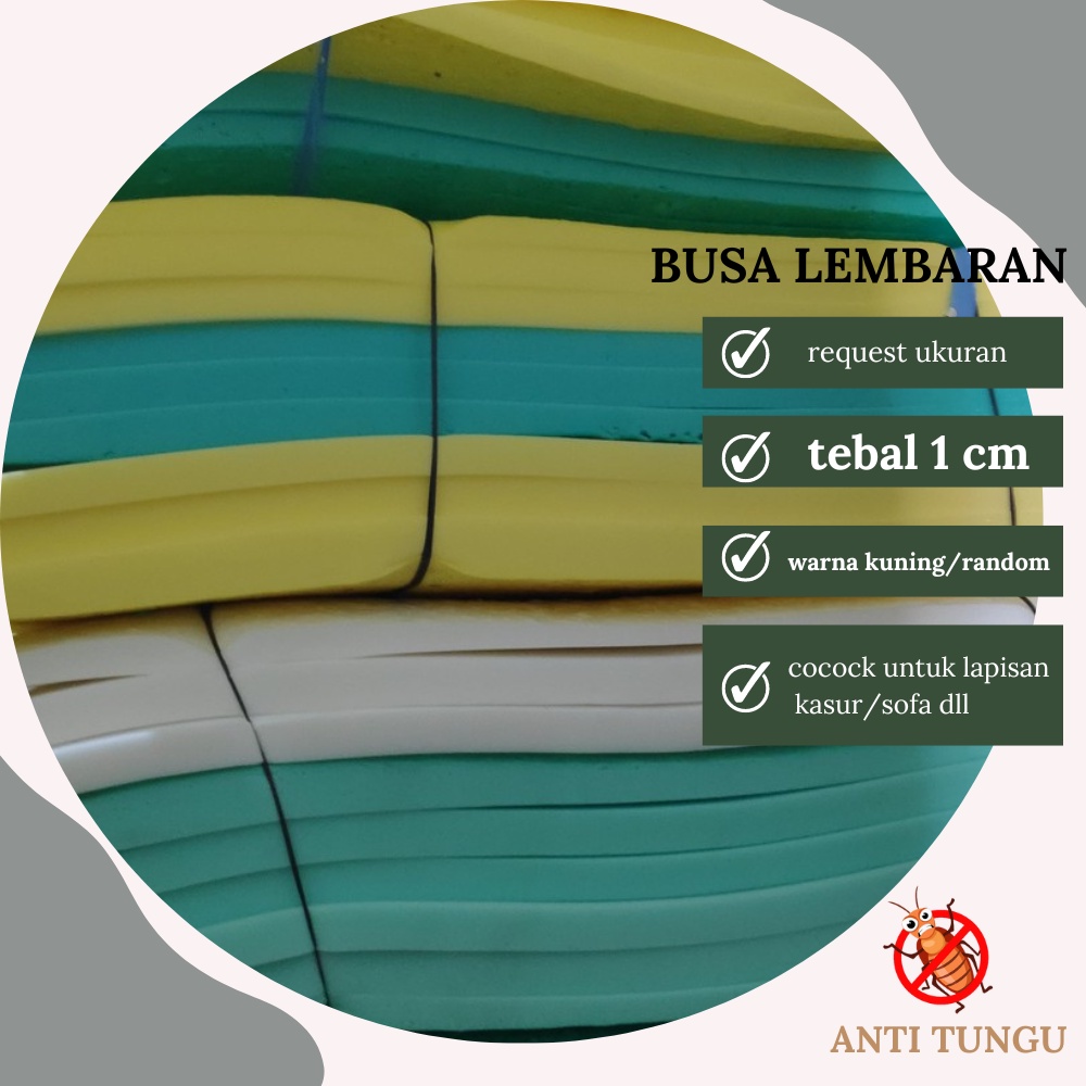 Foam Mattress Rebounded Thickness 1cm Sofa Chair Seat Layer Sheet