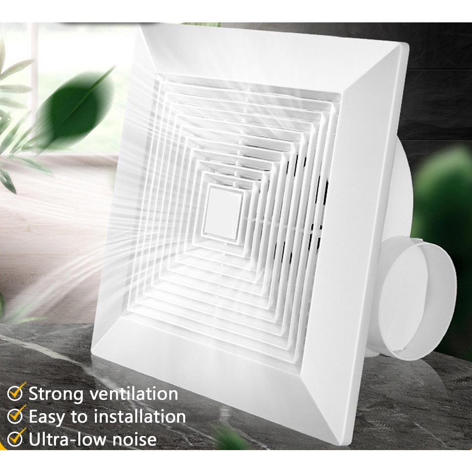 Ceiling Exhaust Fans 8" 10" Ventilation Fans Duct Exhaust Fans Bathroom