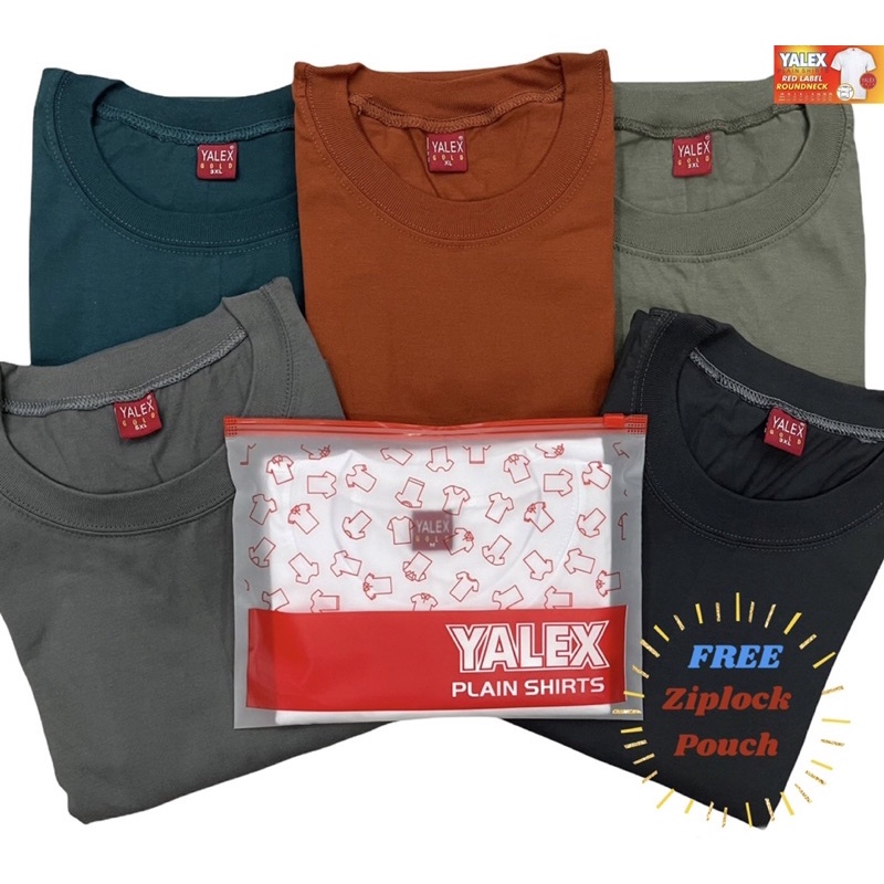 【Hot sale】[Lowest Price] Yalex Red Label Unisex Plain Shirts - Slate ...