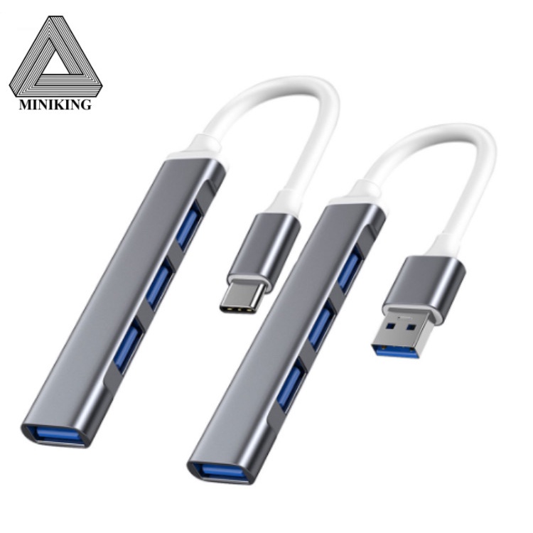 USB HUB Multiple Type C Hub Converter USB Splitter 4 Ports Hight Speed ...