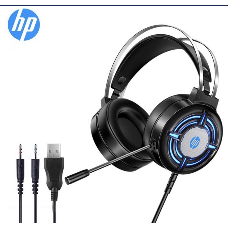 HP Gaming Headset H120 7.1 USB GAMING HEADSET WITH MIC STEREO GAMER ...