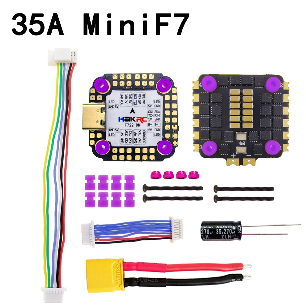 HNYYZL 4 Unids 45A ESC 2-6S Sin Escobillas ESC Lipo BLHeli_S