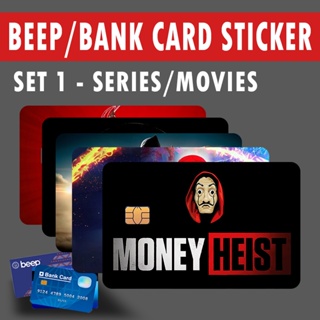 ATM/Beep Card Skin Stickers LUXURY BRANDS. High Quality Vinyl