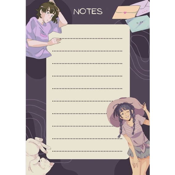 Notepad (study notes,todo list, notes) Shopee Philippines