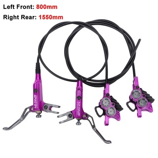 Bicycle Hydraulic Disc Brake 4 Piston MTB Brake Caliper IIIPRO E4 Mountain Bike Brake Oil Pressure 800 1550mm Front Rear Brake I.473048255 - View #2