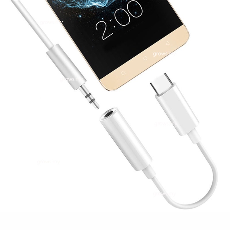Micro Type C To 3.5mm Jack Aux Adapter for Huawei /Honor 70 Headphone ...