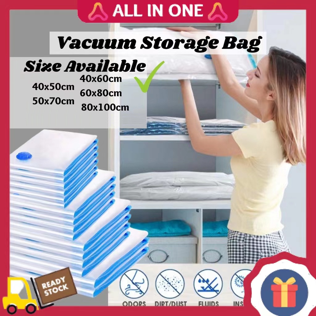 Vacuum Storage Bag Compressed Bag Travel Storage Resealable Vacuum Bags ...