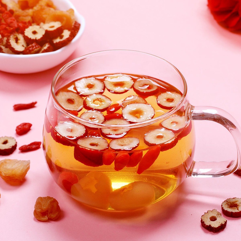 【Ready stock】☃Longan, red dates, wolfberry tea, and rose tea, women s ...