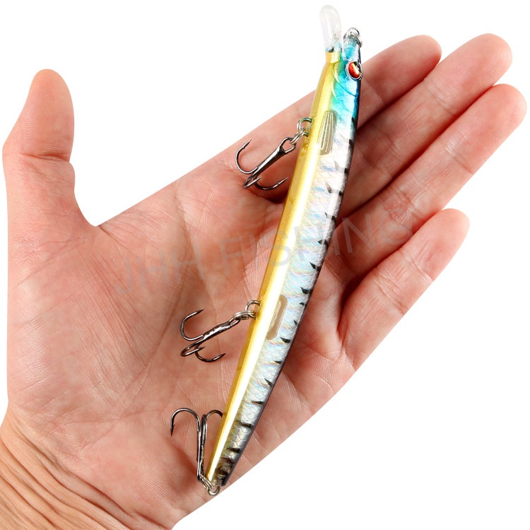 【10 color】Floating minnow Mino sub bait simulation false bait Plastic ...