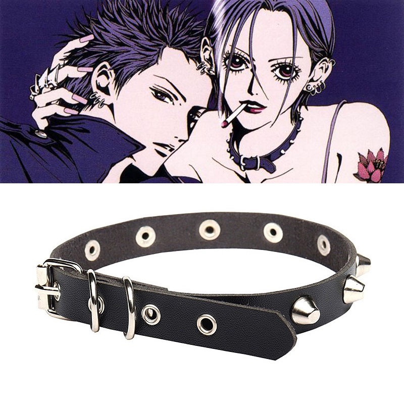 Anime Nana Osaki Necklace Punk Rock Gothic Neck Chains For Women