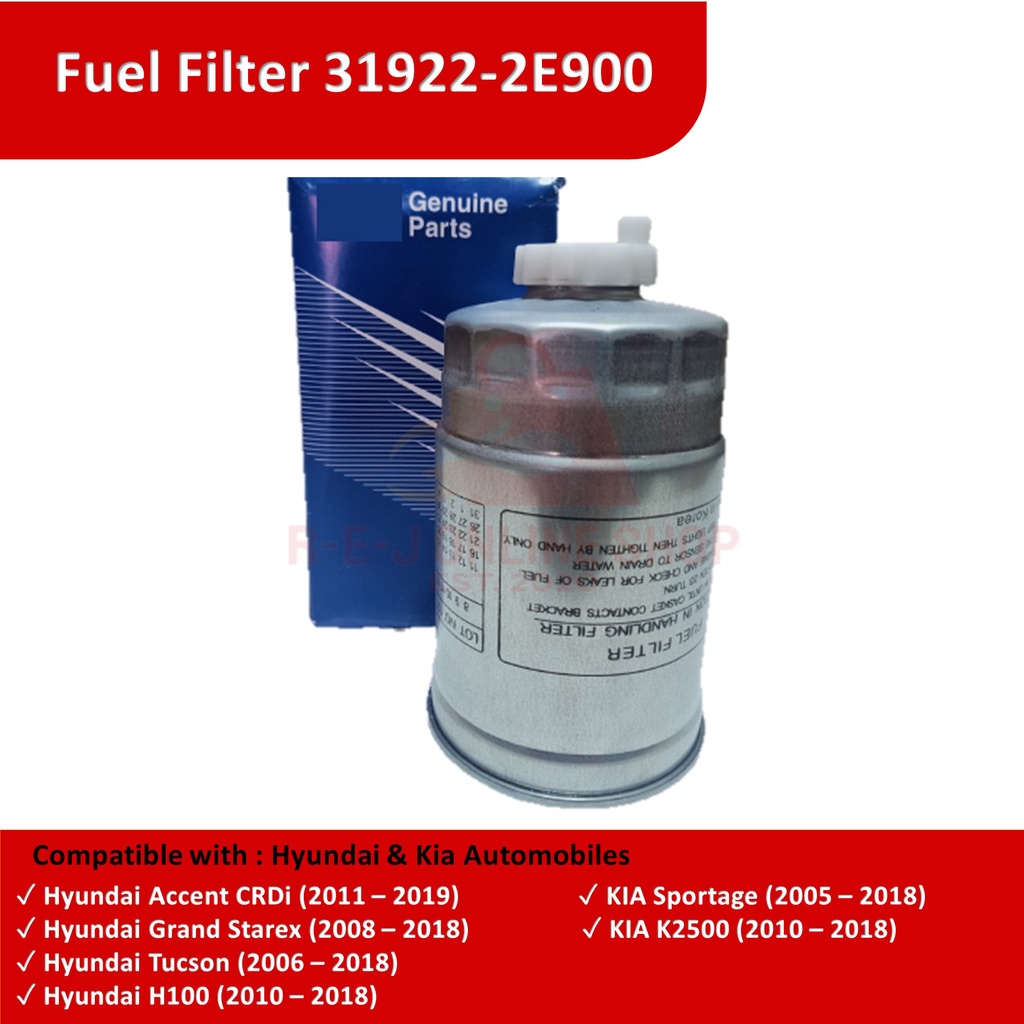 Fuel Filter (319222E900) for Hyundai Accent/Grand Starex/Tucson/H100