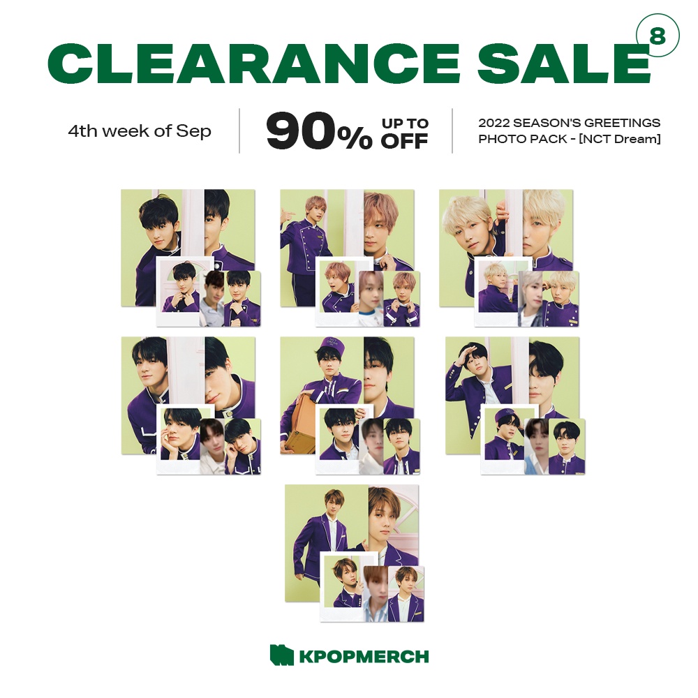 NCT DREAM 2022 Season Greeting Photo Pack Shopee Philippines