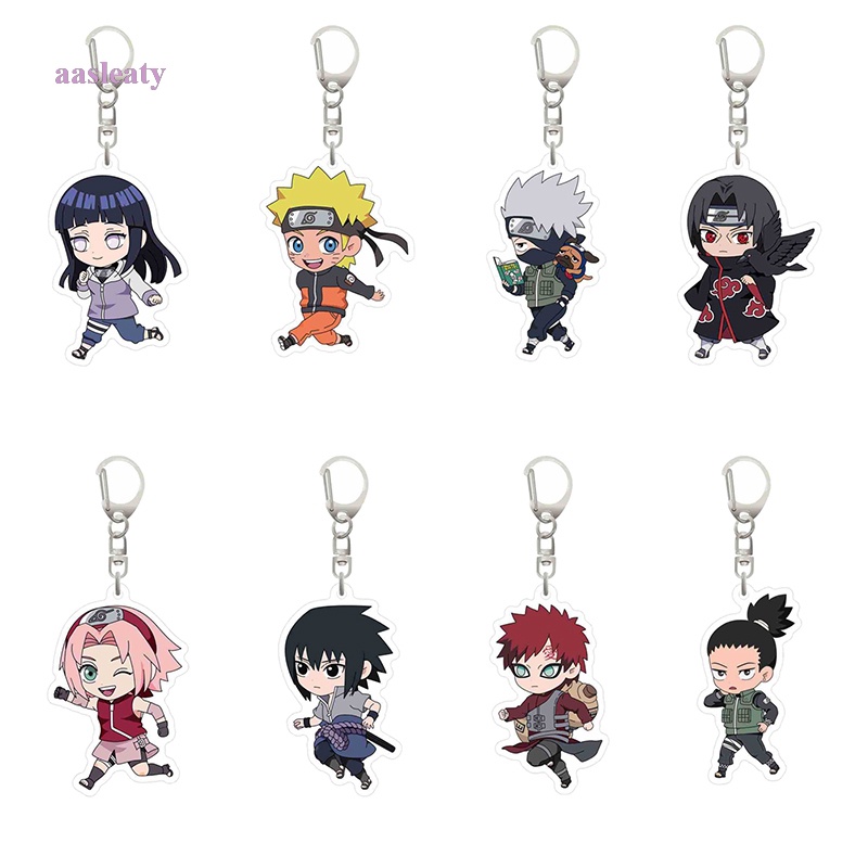 Aasleaty Naruto Keychains Collection Gift Souvenir -Sasuke Itachi ...