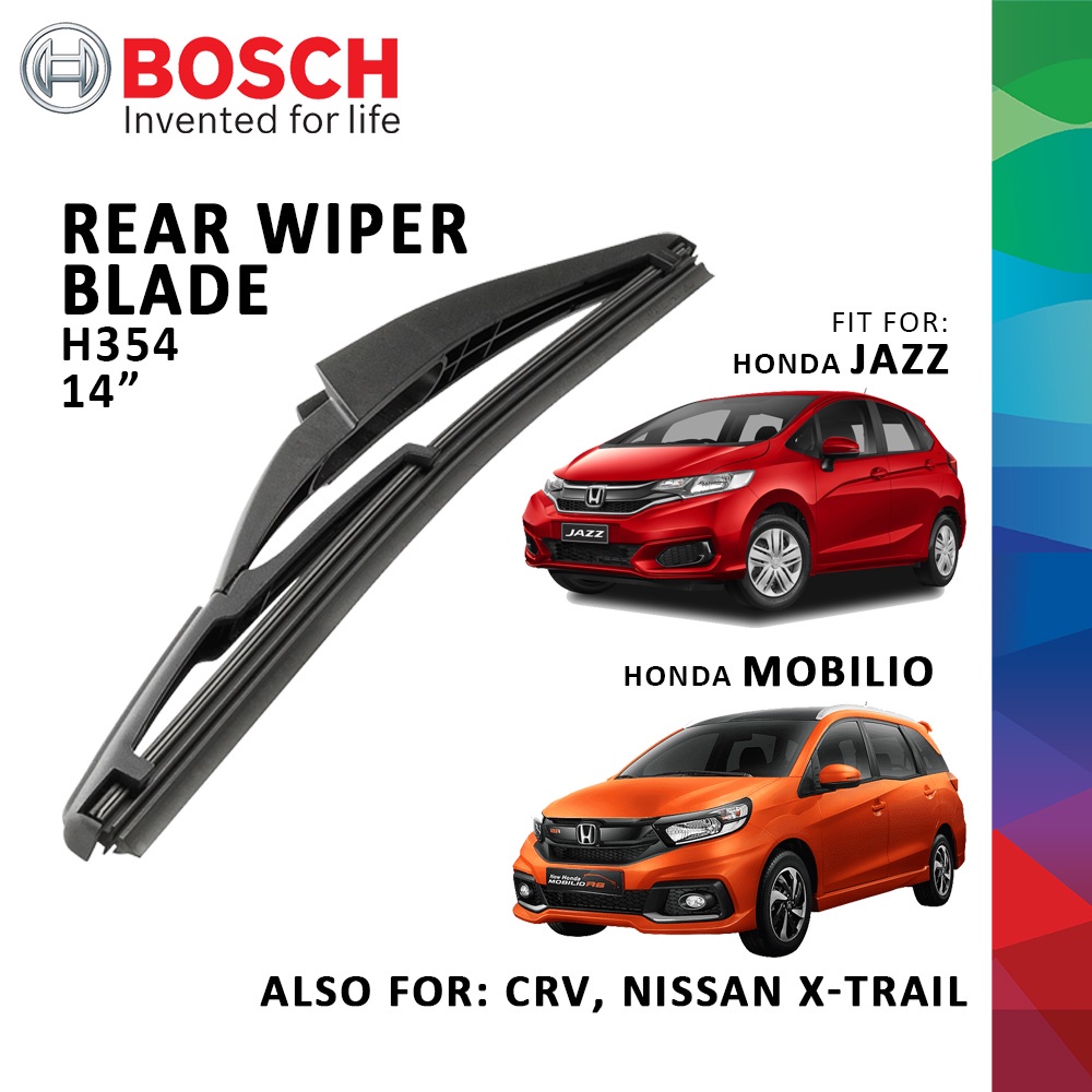BOSCH H354 Rear Wiper Blade 14" (Honda Jazz, Mobilio, CRV, Nissan X