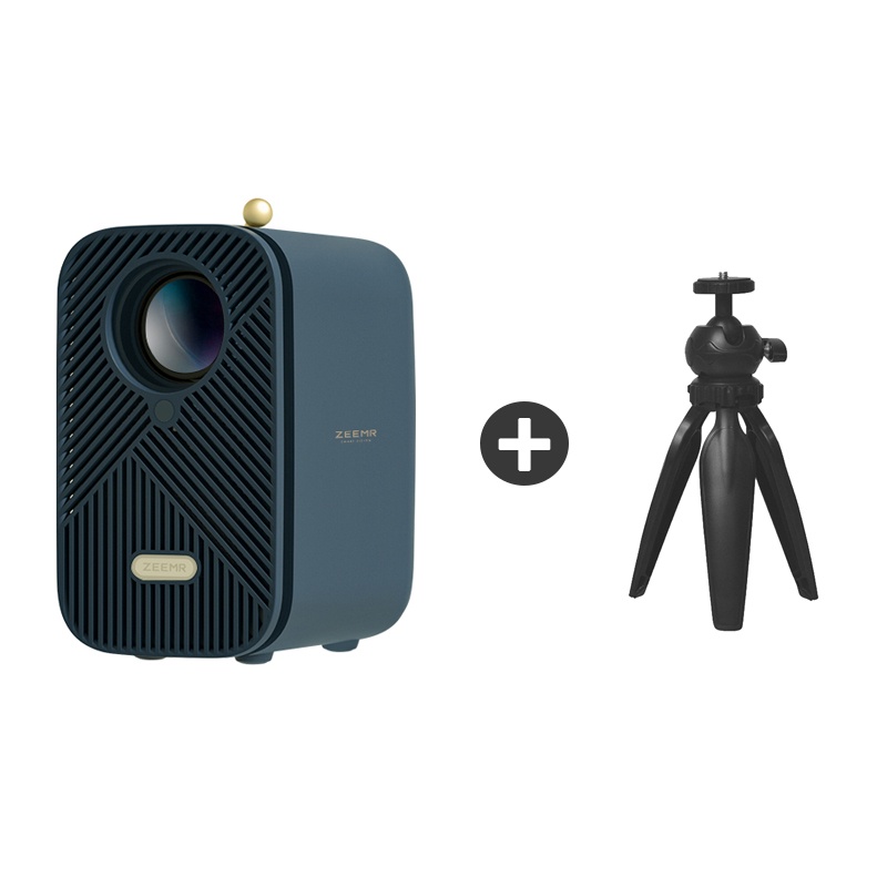 ZEEMR M1 Pro Smart Mini Projector 1080P 4K Decode HD Android 9.0 WIFI ...