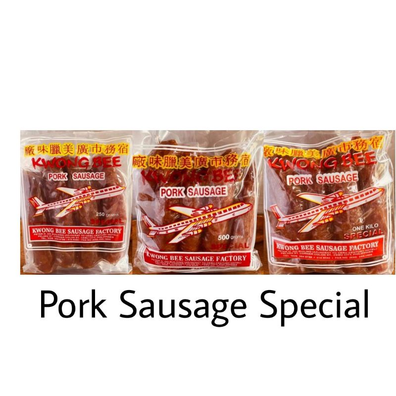 Kwong Bee Pork Langonisa Sausage Shopee Philippines