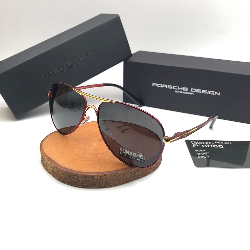 Men's SUNGLASSES porsche design 8722 RED GOLD Shopee Philippines