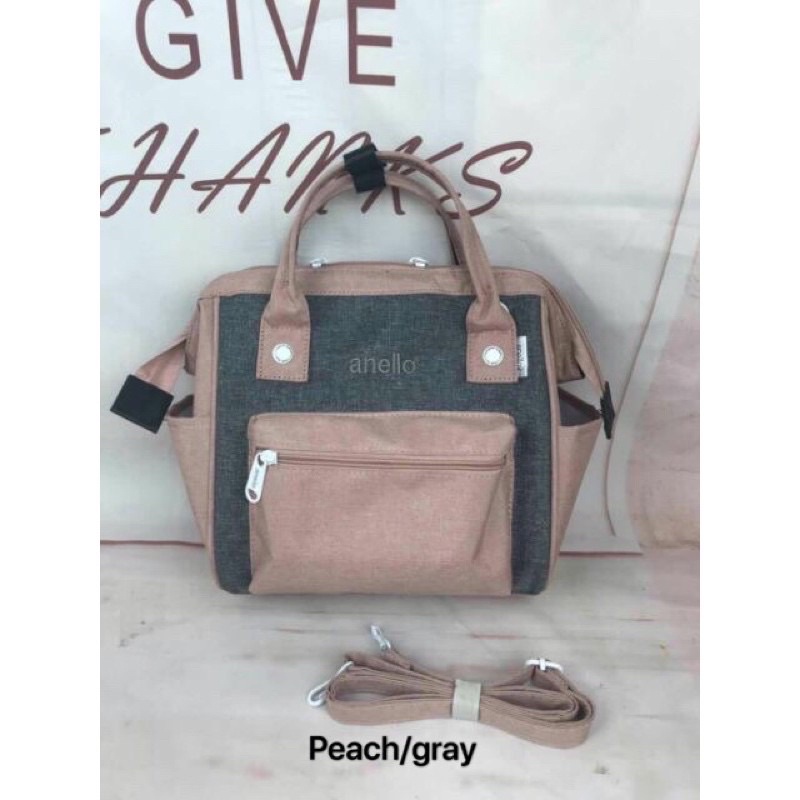 Anello bag peach hotsell