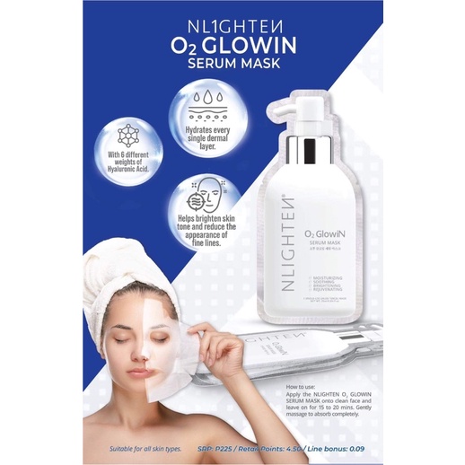 O2 GLOWIN SERUM MASK (02/2024) | Shopee Philippines