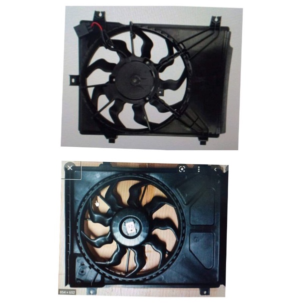 Aux Fan Assembly Hyundai i10 / I10 (Original) Fan Assembly/ Auxiliary