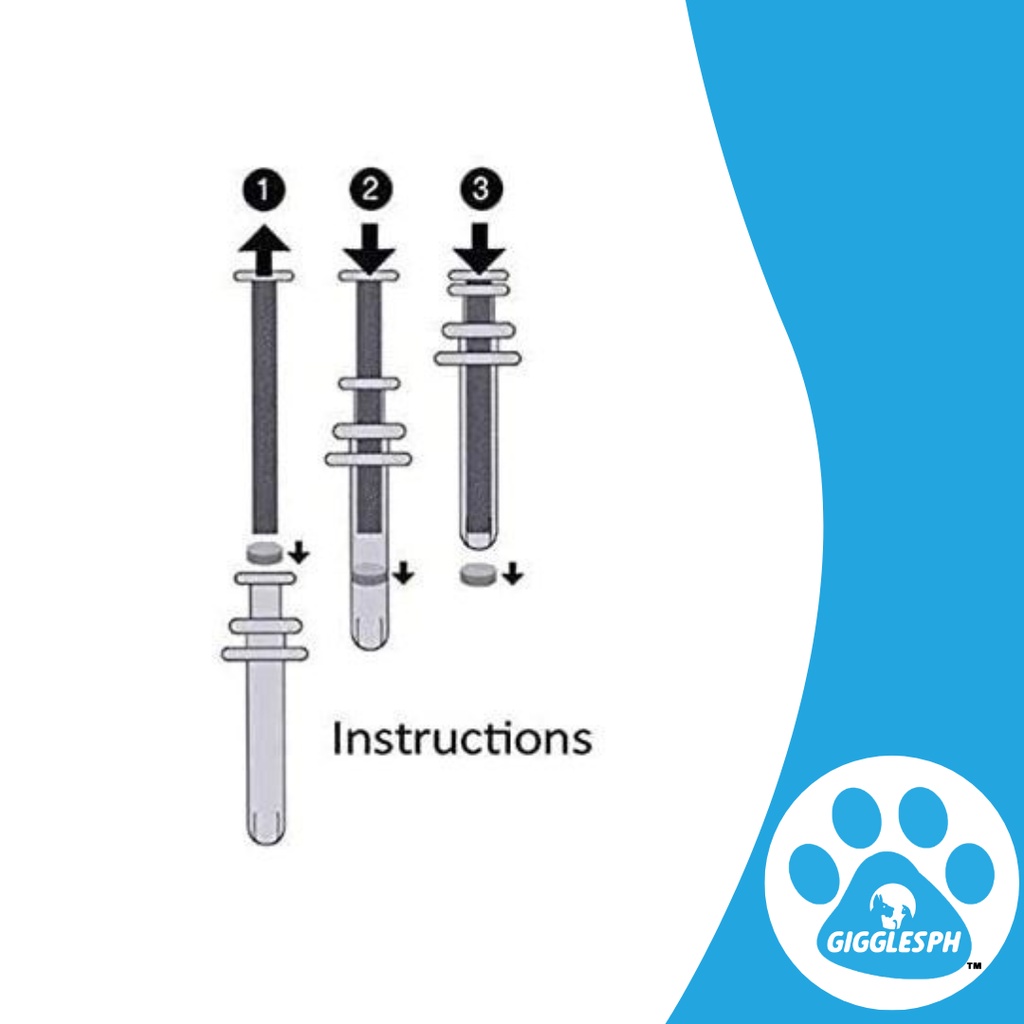 Pet Pill Gun Handy Piller Feeding Syringe Dispenser Shopee Philippines