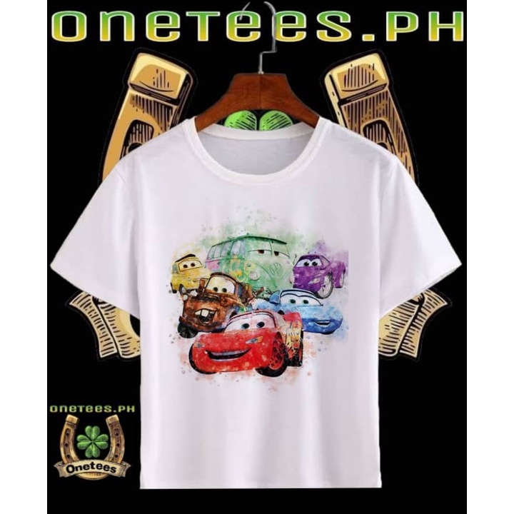 CARS T SHIRTS FOR KIDS AND ADULT Shopee Philippines