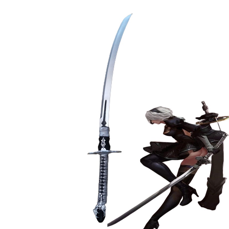 Cosplay Game NieR Automata YoRHa No. 2 Type B 9S White Contract Sword ...