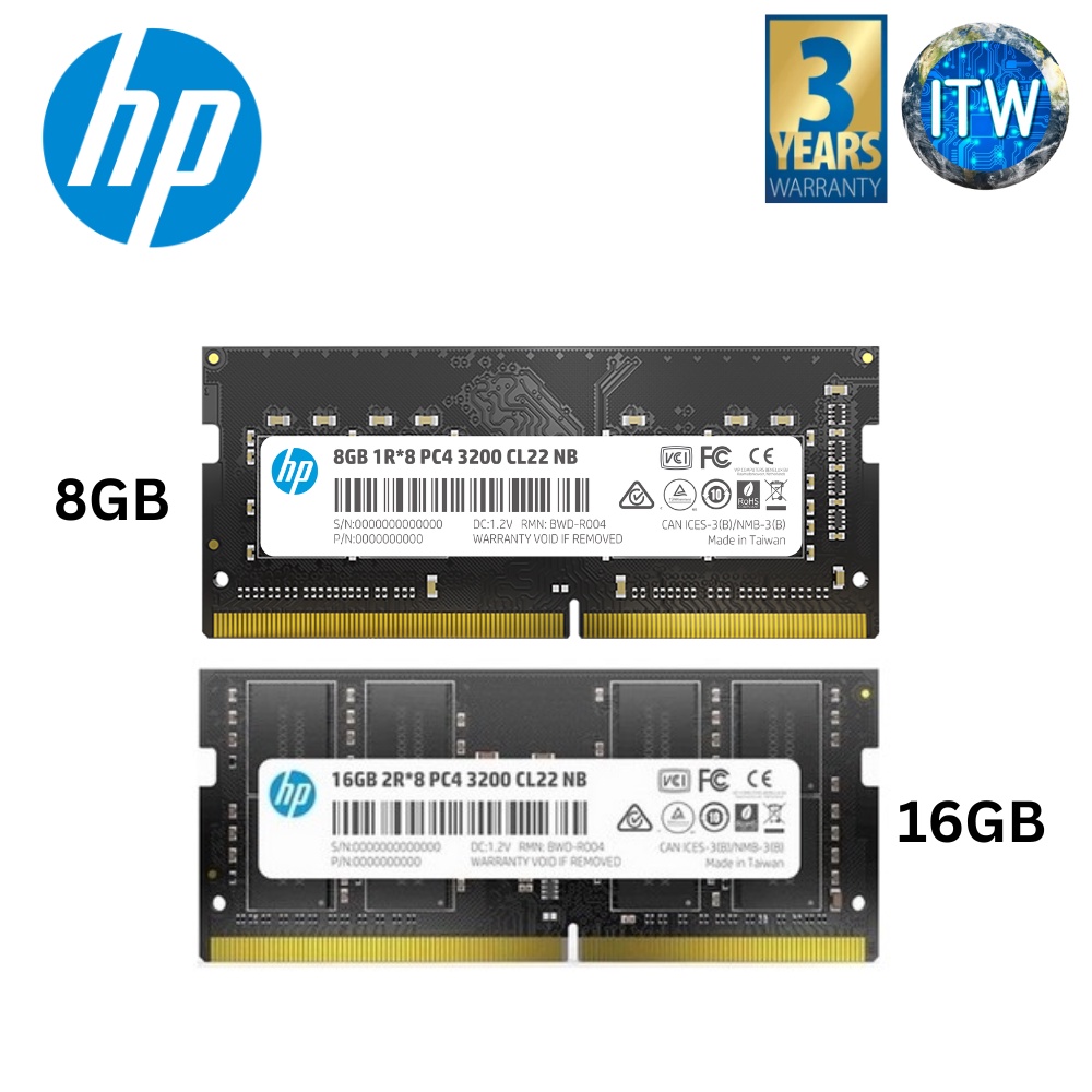 HP 16 GB 3200MHz DDR4 Memory