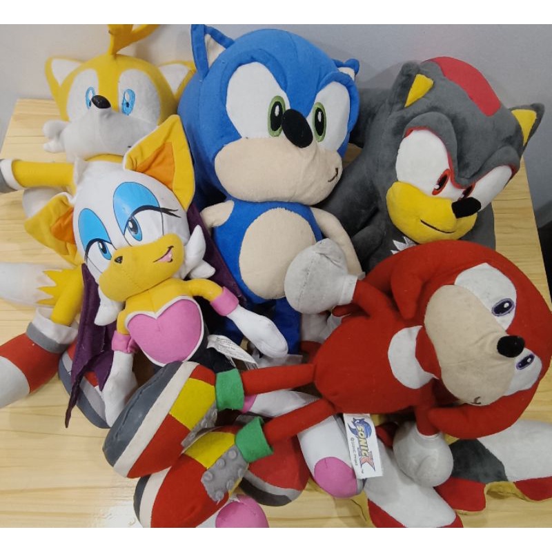 Original Sonic The Hedgehog Characters Plush Toy | Shopee Philippines