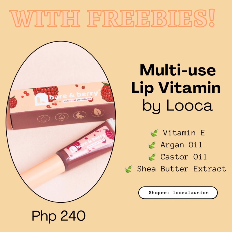 LOOCA Multi-use Lip Vitamin | Shopee Philippines
