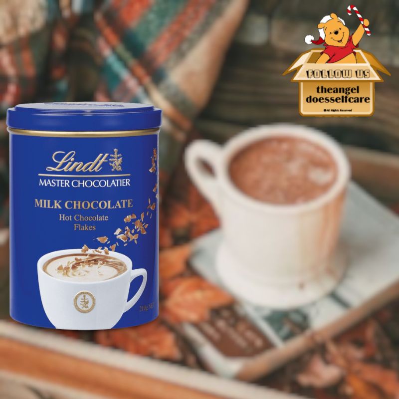 Lindt Hot Milk Chocolate Drink Hot Chocolate Flakes 210g Shopee