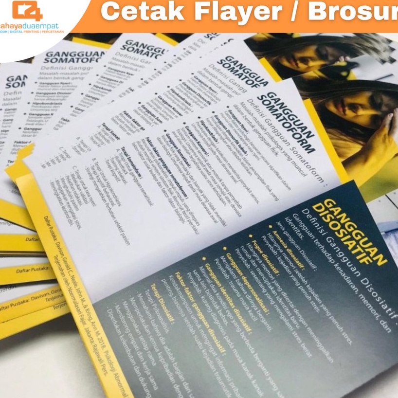 Print / Flayer Print / A5 Size Brochure, Art Paper Material, 1 RIM ...